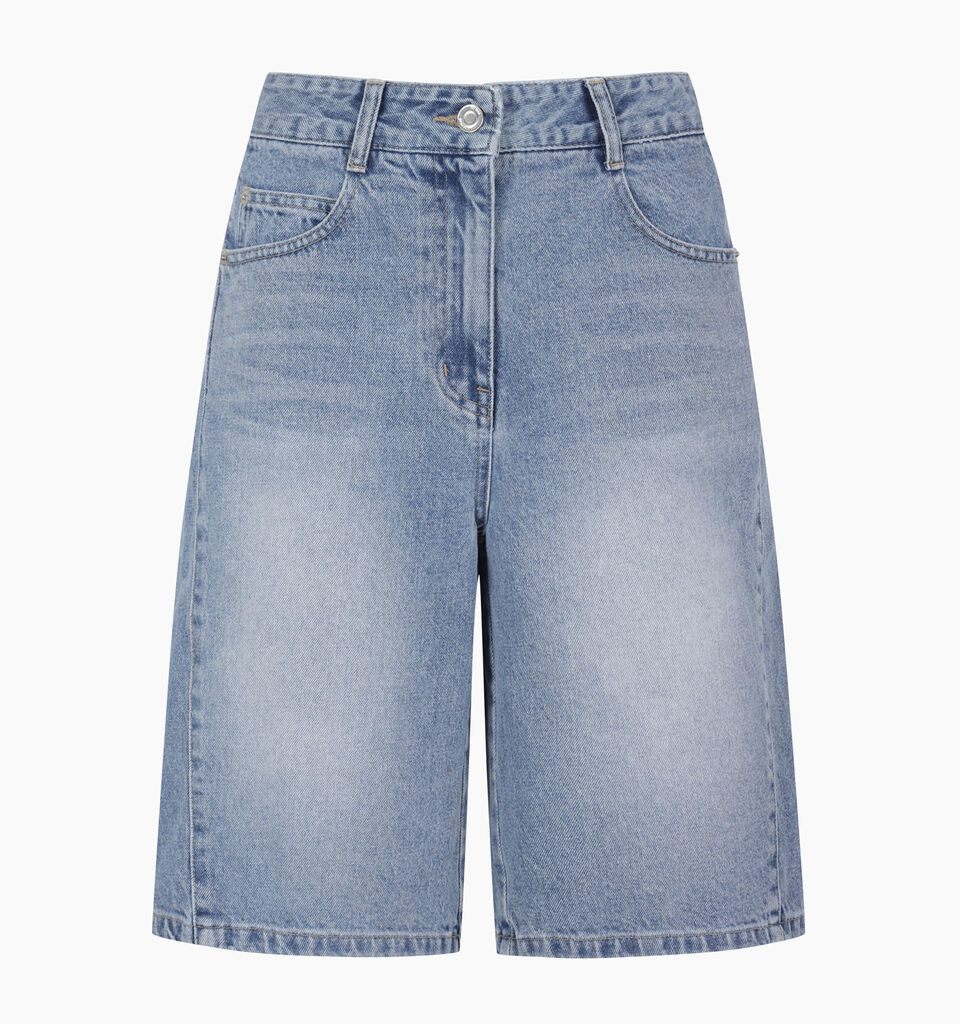 Blue jean bermudas - sisley k donna - Blau | Sisley K image number 1